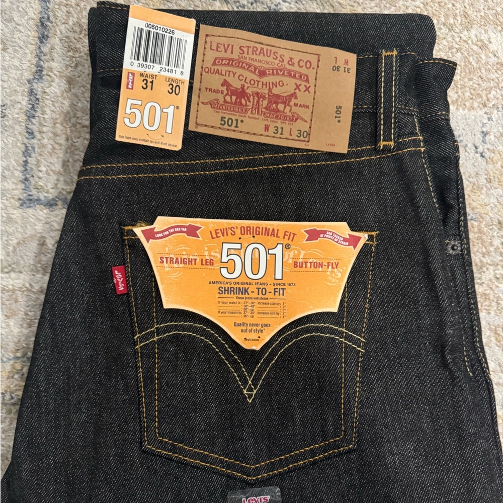New 501 Levi’s 31x30